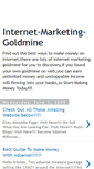Mobile Screenshot of internet-marketing-goldmine.blogspot.com