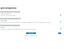 Tablet Screenshot of geovanegostoso.blogspot.com