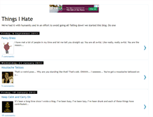 Tablet Screenshot of ihateeverythingandeverybody.blogspot.com