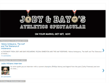 Tablet Screenshot of jodybayosathleticsspectacular.blogspot.com