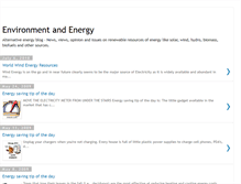 Tablet Screenshot of environment2energy.blogspot.com