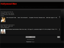 Tablet Screenshot of hollywoodmen.blogspot.com