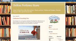 Desktop Screenshot of onlineperfumeshop.blogspot.com