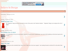 Tablet Screenshot of believeindesign.blogspot.com