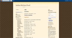 Desktop Screenshot of indiankitchenfood.blogspot.com