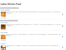 Tablet Screenshot of indiankitchenfood.blogspot.com