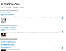 Tablet Screenshot of aidance-wisdom.blogspot.com