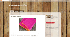 Desktop Screenshot of handmadebyeva.blogspot.com