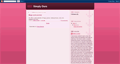 Desktop Screenshot of csimplyours.blogspot.com