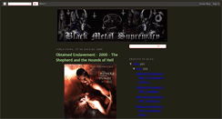 Desktop Screenshot of blackmetalsupremacy.blogspot.com