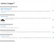 Tablet Screenshot of justiceleague7.blogspot.com