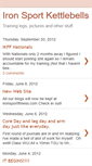 Mobile Screenshot of ironsportkettlebells.blogspot.com