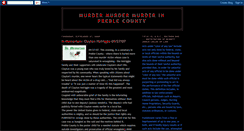 Desktop Screenshot of murder-preblecounty.blogspot.com