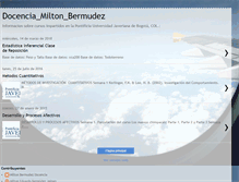 Tablet Screenshot of miltonbermudezdocencia.blogspot.com