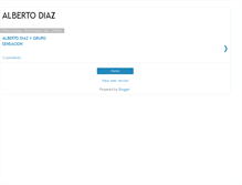 Tablet Screenshot of albertodiazsensacion.blogspot.com