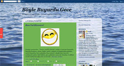 Desktop Screenshot of gecegen.blogspot.com