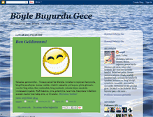 Tablet Screenshot of gecegen.blogspot.com
