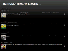 Tablet Screenshot of amyza-memorisemalam.blogspot.com