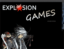 Tablet Screenshot of explosiongamess.blogspot.com