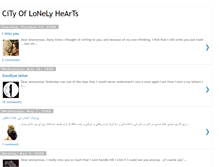 Tablet Screenshot of city-of-lonely-hearts.blogspot.com