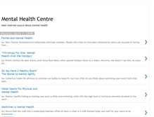 Tablet Screenshot of mental-healthcentre.blogspot.com