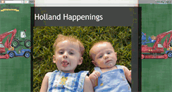Desktop Screenshot of hollandhappening.blogspot.com
