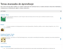 Tablet Screenshot of maestriatemasavanzadosdeaprendizaje.blogspot.com