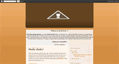Desktop Screenshot of eviloperatingsystem.blogspot.com