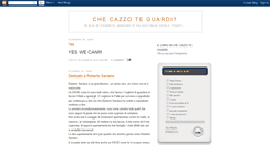 Desktop Screenshot of checazzoteguardi.blogspot.com
