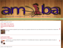 Tablet Screenshot of ameba-entrenadores.blogspot.com