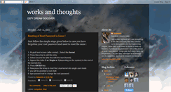 Desktop Screenshot of nabamita-worksandthoughts.blogspot.com