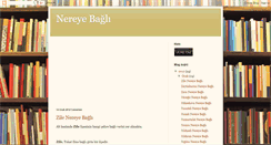Desktop Screenshot of nereyebagli.blogspot.com