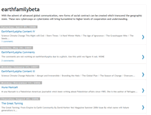 Tablet Screenshot of earthfamilybeta.blogspot.com