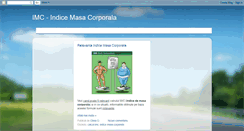 Desktop Screenshot of imc-indice-masa-corporala.blogspot.com
