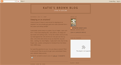 Desktop Screenshot of ksbrown.blogspot.com