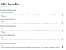 Tablet Screenshot of ksbrown.blogspot.com