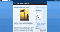 Desktop Screenshot of eastcoastaircharter.blogspot.com