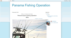 Desktop Screenshot of panama-sportfish.blogspot.com