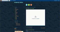 Desktop Screenshot of butterflytatoo-laura.blogspot.com