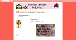 Desktop Screenshot of olliewolliecreationsbydawnna.blogspot.com
