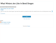 Tablet Screenshot of bendoregonrealestat.blogspot.com