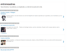 Tablet Screenshot of blogentrenosotras.blogspot.com