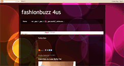 Desktop Screenshot of fashionbuzz4us.blogspot.com