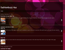 Tablet Screenshot of fashionbuzz4us.blogspot.com