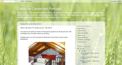 Desktop Screenshot of casas-no-campo-em-portugal.blogspot.com