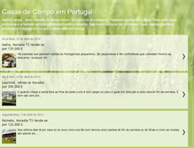 Tablet Screenshot of casas-no-campo-em-portugal.blogspot.com