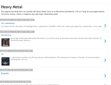Tablet Screenshot of 6heavy6metal6.blogspot.com