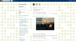 Desktop Screenshot of passargadasquare.blogspot.com