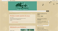 Desktop Screenshot of clubedacopaiba.blogspot.com