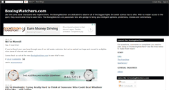 Desktop Screenshot of boxingwatchers.blogspot.com